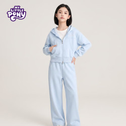 小马宝莉 女童卫衣外套+阔腿休闲裤  套装