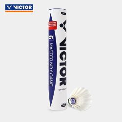 VICTOR 羽毛球12只装大师6号GAME稳定耐打鹅毛球