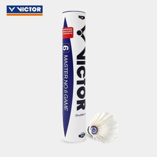 百亿补贴：VICTOR 羽毛球12只装大师6号GAME稳定耐打鹅毛球