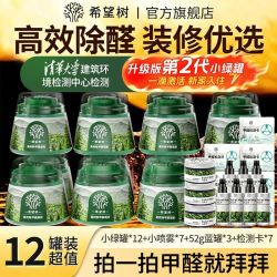 FULL OF HOPE 希望树小绿罐二代果冻除甲醛新房车载家用凝胶装修甲醛清除剂凝胶