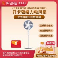 1号会员店 尊享年卡送格力电风扇(颜色2选1)+240枚鸡蛋