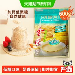 金味 强化钙低聚糖 营养麦片 600g