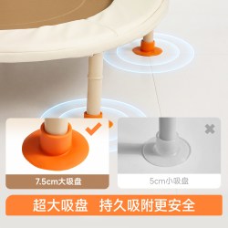 曼龙 儿童蹦床蹦蹦床家用室内2-6岁宝宝跳跳床折叠家庭小孩弹跳床