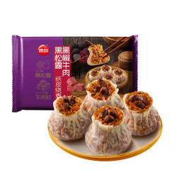 思念 黑松露黑椒牛肉纸皮烧麦200g