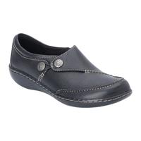 Clarks 其乐 Ashland Lane Q 一脚蹬乐福鞋 Black 41.5(10 US) 窄版
