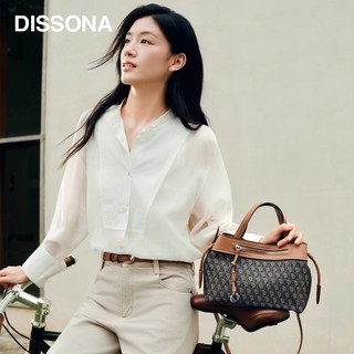 DISSONA迪桑娜 抽绳托特包 女士单肩包