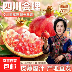正宗会理甜石榴软籽时令当季水果石榴新鲜 石榴带箱2斤（净重1.6斤+）