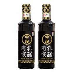 中坝 零添加有机酱油 1000ml 500ml