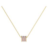 APM Monaco Cordage Pavé Lilas 密镶扭纹项链