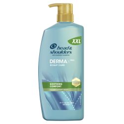 Head &amp; Shoulders DermaXPro 舒缓舒适去屑洗发水 800 毫升含芦荟提取物和神经酰胺复合物。舒缓干燥、发痒的头皮,帮助增强皮肤屏障