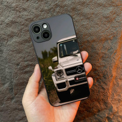奔驰大G手机壳 适用苹果14华为OPPO小米VIVO 全包硅胶磨砂玻璃壳