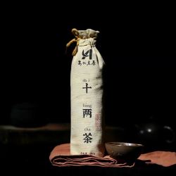 安化黑茶 花卷茶非遗工艺   官方十两茶 363g