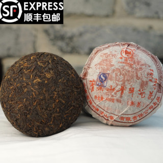 清凉山 ［熟茶－聚宝盆］－2008年老料熟沱茶精选醇香厚重100g普洱好茶