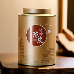 自然陈化陈皮礼罐装220g/罐送礼收藏严选精品老陈皮茶