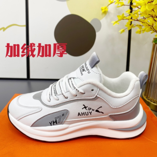宇航健步/冬季男女款高帮棉鞋百搭休闲运动鞋跑步鞋2399
