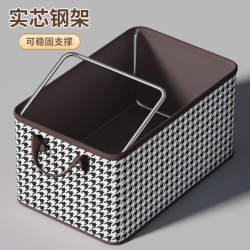 衣服收纳箱家用特大号衣柜整理神器裤子整理盒布艺水洗分格储物箱