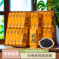 武夷岩茶肉桂茶叶醇厚顺滑浓香自喝口粮茶小泡独立包装