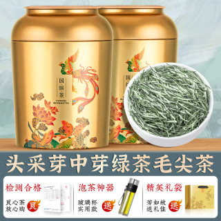 芳如故 特级毛尖茶叶500G信阳毛尖2026新茶浓香型绿茶明前头采嫩芽