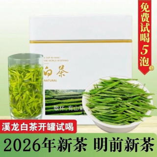 （原产地）正宗高山白茶2026新茶春茶系列口粮茶安吉茶叶
