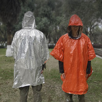 户外连体便携雨衣长款旅游登山加厚防暴雨防水防雨徒步多功能雨衣
