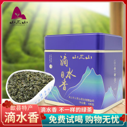 山里山 黄山歙县茶浓香炒青云雾100g-250g罐装礼盒装