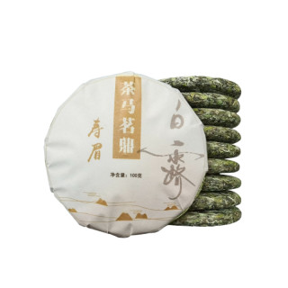 茶马茗鼎福鼎白茶精选白露寿眉100g/盒
