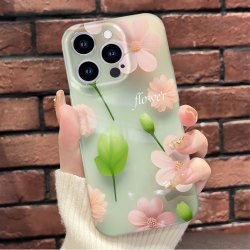 适用于苹果华为OPPO小米VIVO简约潮流创意女生碎花菲林手机壳K132