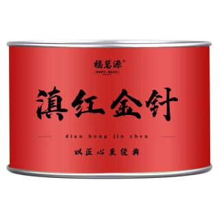 福茗源 滇红 香醇新茶云南凤庆茶叶金丝红茶 1罐装40g