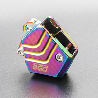 适用于铃木UY125改装复古US125优友UU125UE125钥匙盖铝合金钥匙壳