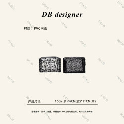 新款透明网纱猫补妆包收纳旅行实用零钱包耳机包便携外出化妆包