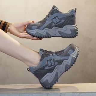 增高7cm2026年春季新款增高鞋女运动休闲鞋百搭老爹鞋女ins潮鞋子