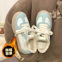 回力 加绒鞋女款爆款2026新款冬季鞋子女款小白鞋轻便加厚保暖棉鞋