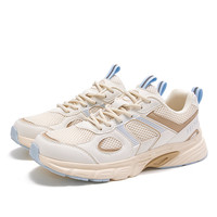 飞跃 feiyue/飞跃702跑鞋厚底老爹鞋女鞋夏款透气跑步鞋时尚