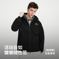 navigare 意大利小帆船男士防风连帽夹克外套