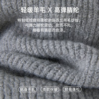papa 爬爬 儿童长袖针织开衫 红色 小狐狸刺绣 100cm