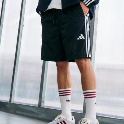 adidas 男士梭织短裤