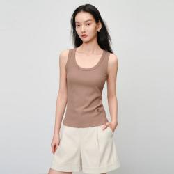 EP YAYING EP雅莹女装 轻柔含桑蚕丝棉内搭打底背心上衣