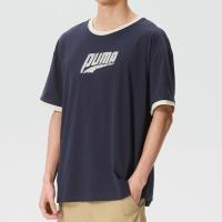 PUMA 2026年圆领短袖男装女装时尚潮流舒适户外日常出行跑步运动T恤