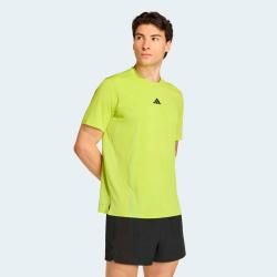 adidas 户外T恤男装上衣26夏季新款透气运动服跑步健身半袖短袖T恤