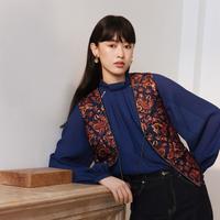 EP YAYING EP雅莹 斜纹提花匠心生肖刺绣马甲