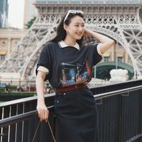 限尺码：EP YAYING EP雅莹女装 设计感印花棉质宽松短袖T恤上衣