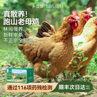 移动端、88VIP：乡公馆 农家散养 土鸡  包装 整只 1100g