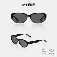 moody Afro Party系列墨镜防紫外防晒椭圆框 此刻Live太阳镜