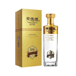 天佑德 青稞酒 有机出口型金标45度750ml 纯粮白酒一斤半装 礼盒