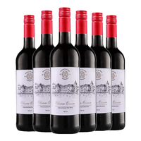 达颜 丹魄无醇红葡萄酒 750ml*6瓶