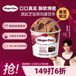 哈根达斯 双重巧克力 马卡龙冰淇淋  双重巧克力 81g
