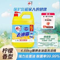 雕牌 清新柠檬洗洁精4.68kg 环保无磷配方(新老包装随机发货)