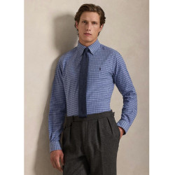 RALPH LAUREN Classic Fit Performance 男士格纹长袖衬衫 三色可选