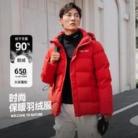 伯希和 户外650蓬鹅绒羽绒服男款防风保暖透气舒适鹅绒服外套