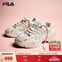FILA HERITAGE-FHT系列 Sofia 休闲运动鞋 F12W134159F-GR 奶白/烟玫粉 37.5